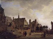 Jan van der Heyden, Imagine the church and buildings